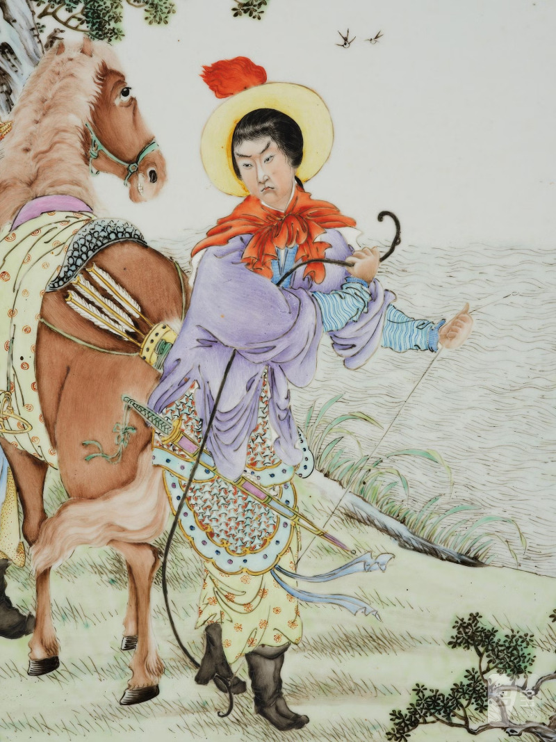 A group of four Chinese porcelain placques, - 图14